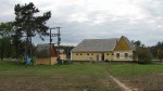 Пассажирское здание и хозяйственные помещения, вид со стороны деревни