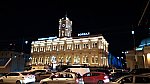 Ленинградский вокзал вечером