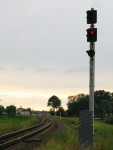 станция Малорита: Входной светофор Н со стороны Ковеля