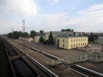 станция Константиновка: Вид на пассажирскую часть станции