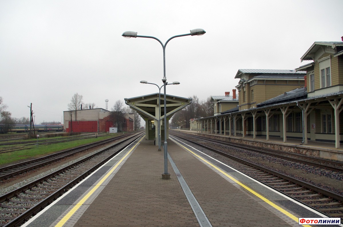 Депо, 2-ая платформа и вокзал