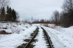 станция Хлюстино: начало подъездного пути на Ореховск