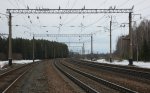 станция Хлусово: Вид станции в сторону Смоленска