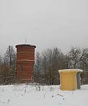 Водонапорная башня рядом со станцией