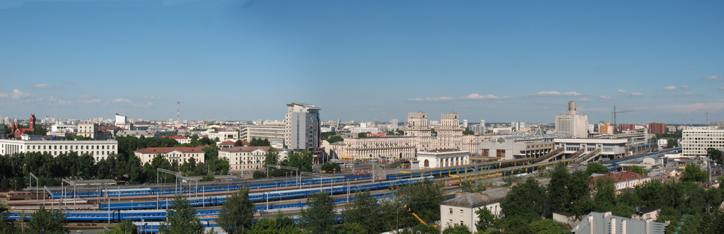 Панорама станции, вид с южной стороны
