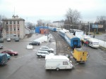 Съёмка кинофильма на путях 18 и 19 Минского вагонного участка
