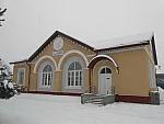 станция Радошковичи: Пассажирское здание с обратной стороны