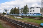 станция Новополоцк: Пост ЭЦ и административное здание