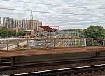 Восточная служебная платформа, вид на пути МЦК в сторону ст. Владыкино-Московское