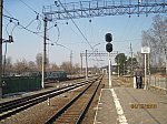 станция Красноармейск: Вид в сторону Софрино и светофор Н1