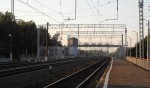 станция Фруктовая: Вид с платформы в сторону Рязани