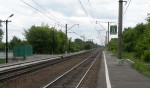 блокпост 187 км: Вид с 3-й платформы (для поездов на Рязань) в сторону Рязани