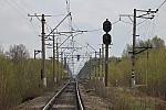 Входной светофор Н (со стороны станции Узуново)
