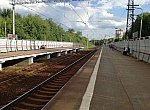 станция Силикатная: Вид с первой платформы в сторону Подольска