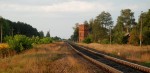 Вид бывшей станции в сторону Рославля
