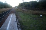 о.п. Нежода: Остатки старых путей бывшей станции