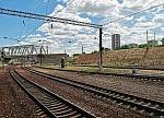 Реконструкция путепровода соединительного пути Москва-Сорт.-Киевская-парк Кутузово, вид в чётном направлении