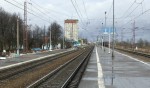 станция Суходрев: Вид в сторону Москвы
