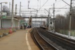 о.п. Рабочий Поселок: Вид с платформы № 1 в сторону Москвы