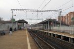 о.п. Баковка: Вид со 2-й платформы в сторону Одинцово