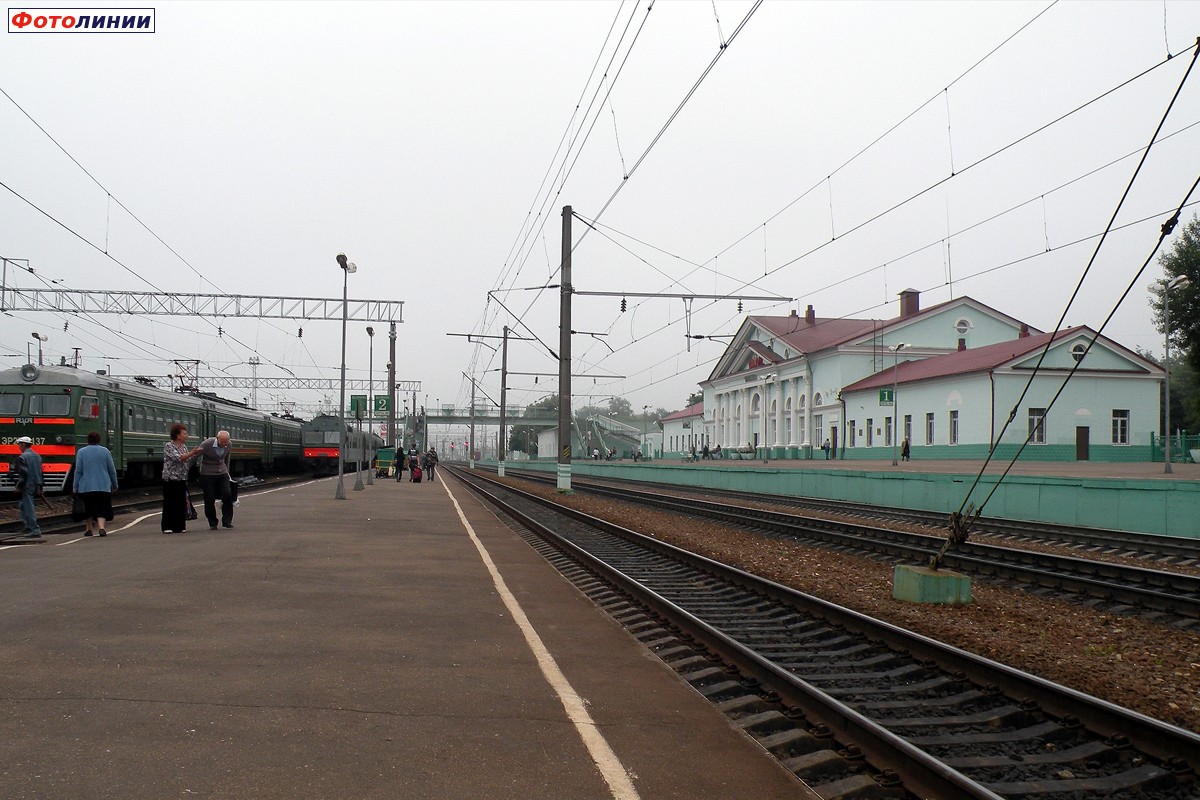 Вид со 2-й платформы в сторону Смоленска