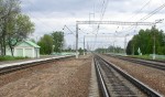 станция Мещерская: Вид в сторону Москвы