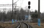 станция Муратовка: Выходной светофор ЧVI (с Сухиничского направления)