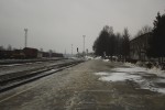 станция Фаянсовая: Вид с платформы в направлении Людиново