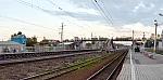 Разбираемая платформа № 1. Вид с платформы № 2 в сторону Москвы