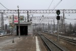 станция Румянцево: Вход в подземный переход, вид в сторону Волоколамска