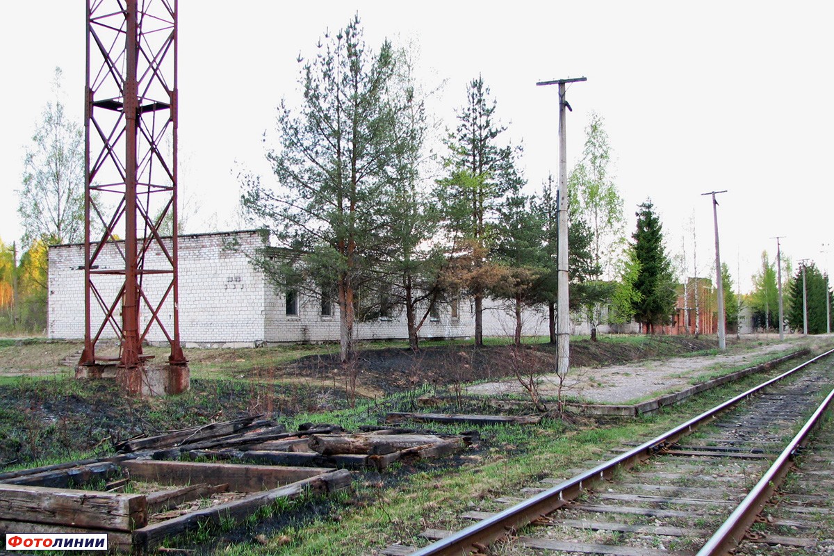 Заброшенная пассажирская платформа (Сошно-РЖД)