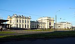 станция Рыбинск-Пассажирский: Вокзал, вид из города