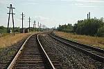 Вид станции в сторону Архангельска