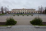 станция Елгава: Вокзал, вид со стороны города