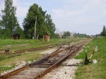 станция Гулбене: Чётная горловина и локомотивное депо