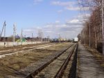 станция Рига-Пречу: Вид с перрона в сторону Сауриеши