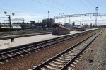 станция Придача: Вторая платформа, вид в сторону ст. Лисок