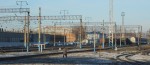 станция Придача: Станционные пути, вид в сторону Отрожки