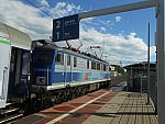 EP07-422 с поездом 303 Гродно - Краков в Кузнице
