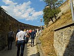 Дорога вдоль крепостной стены замкового двора, Тренчин
