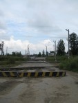 Закрытый переезд на Ленинградском направлении