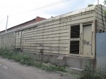 Переоборудованный вагон-рефрижератор в окрестностях Вологды-Западной