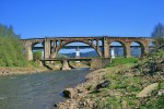 Мосты через реку Прут на перегоне Ворохта - Вороненка
