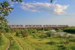 Мост через реку Случь на перегоне Милячи - Дубровица