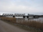 Мост через Лиелупе. Участок Приедайне - Лиелупе, Латвия.