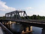 Мост через Булльупе. Болдерая, Рига, Латвия.