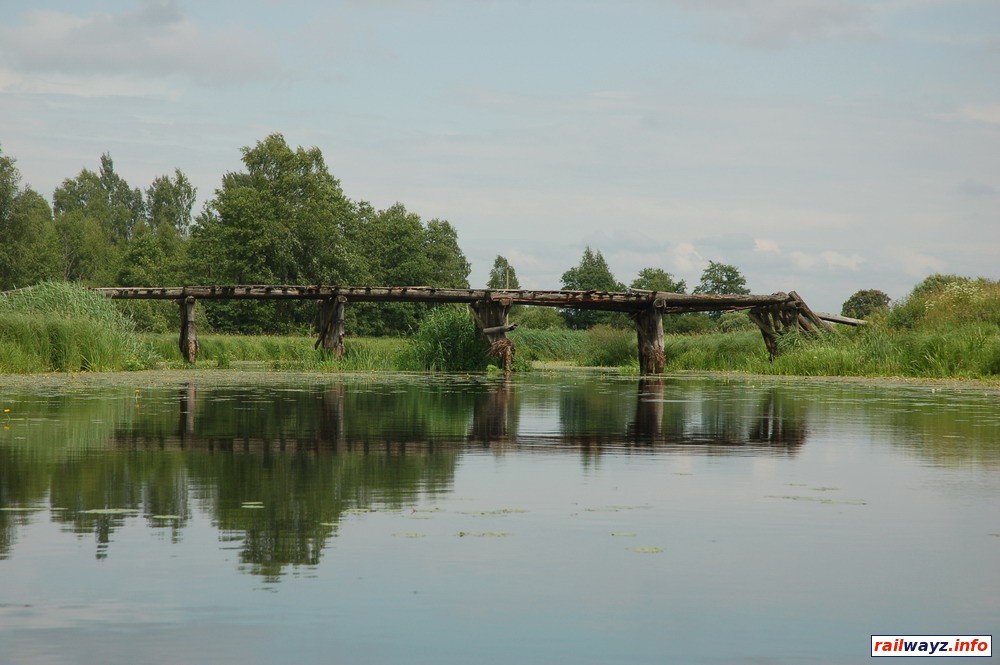 Мост близ д. Вирок