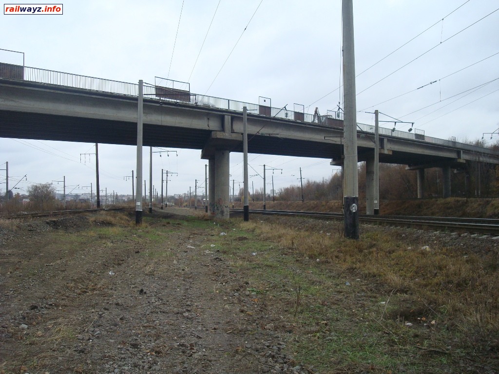 Линия Жмеринка - Подволочиск. Мост на станции Гречаны