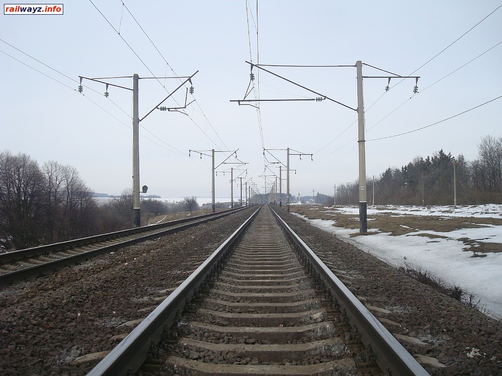 Линия Жмеринка - Подволочиск. Перегон Волосское - Деражня