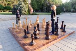 Шахматы у Кафедрального собора, Кишинев
